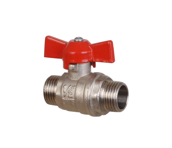 SL10106 MM Ball Valve with Butterfly Handle