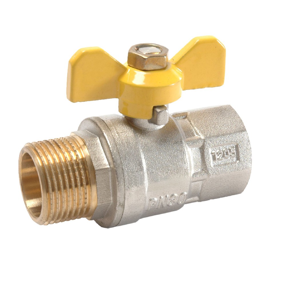 SL10605 MF Gas Ball valve with butterfly handle