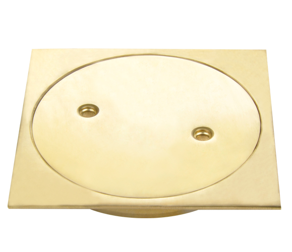 SL80101 Brass Square Cover Drainer
