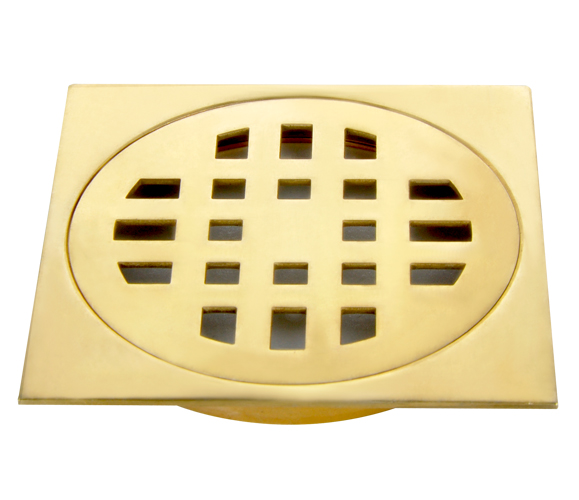 SL80102 Brass Square Net Drainer