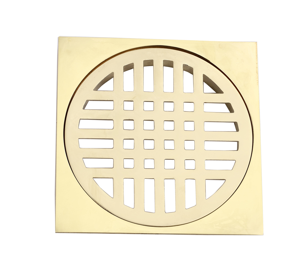 SL80302 Brass Plated Zinc Drainer